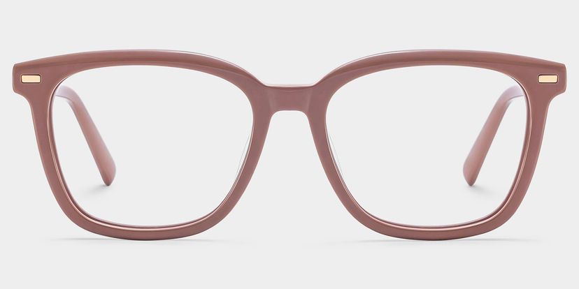 Lana Lunettes Carrées Marron