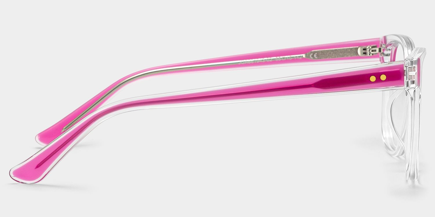Lunettes à monture rectangulaire transparente Eva | ZEELOOL3