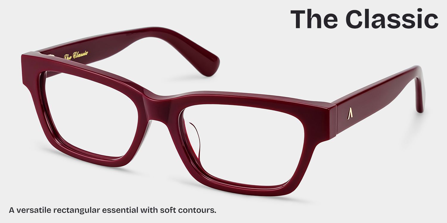 Lunettes rectangulaires marron Le Classique ZEELOOL x Aimee Song3