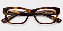 Le Classique Écaille Rectangulaire lunettes2