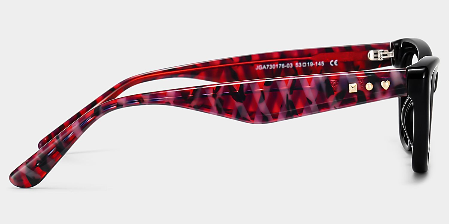 Lunettes œil-de-chat noires Amabel | ZEELOOL3