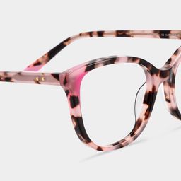Lunettes papillon Brady écaille de tortue rose5
