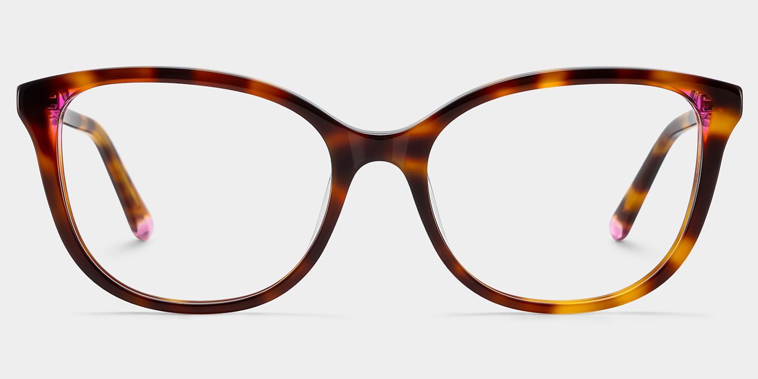 Montures de lunettes papillon écaille de tortue Brady pour femmes | ZEELOOL0