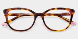 Lunettes papillon écaille de tortue Brady1