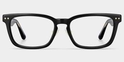 Buzz Noir Rectangulaire lunettes1