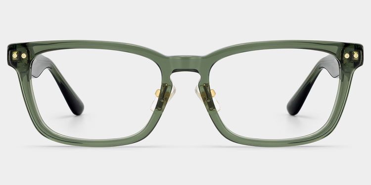 Buzz Vert Rectangulaire lunettes