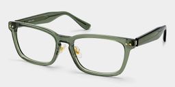 Buzz Vert Rectangulaire lunettes2