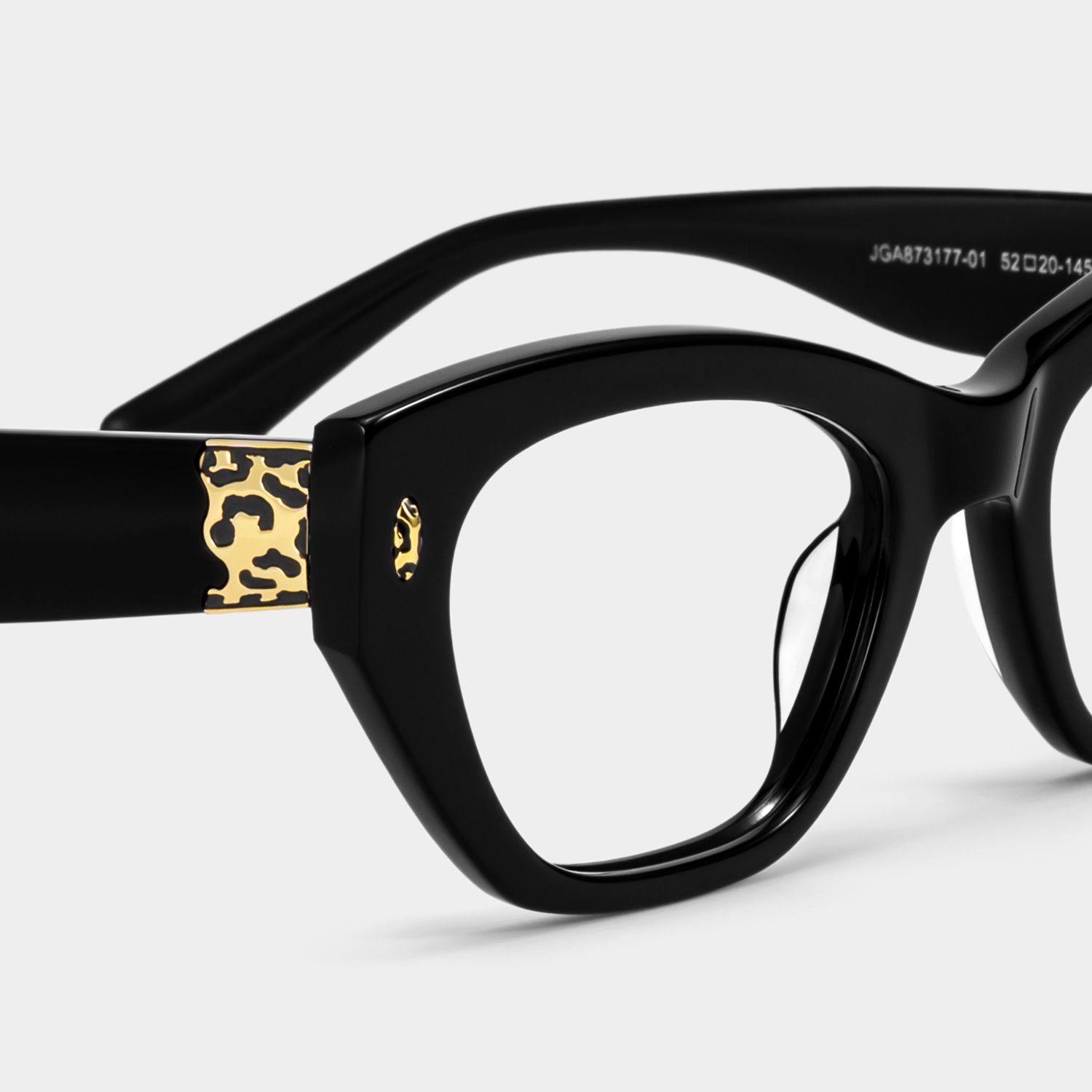 Lunettes œil de chat noires Dillon | ZEELOOL4