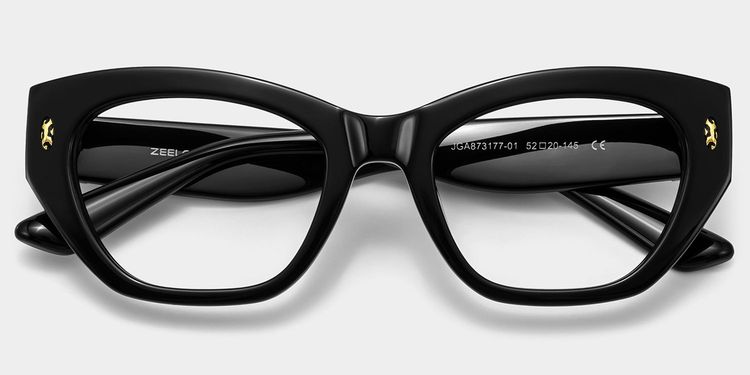 Lunettes œil de chat noires Dillon
