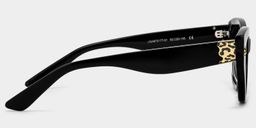 Lunettes œil de chat noires Dillon3