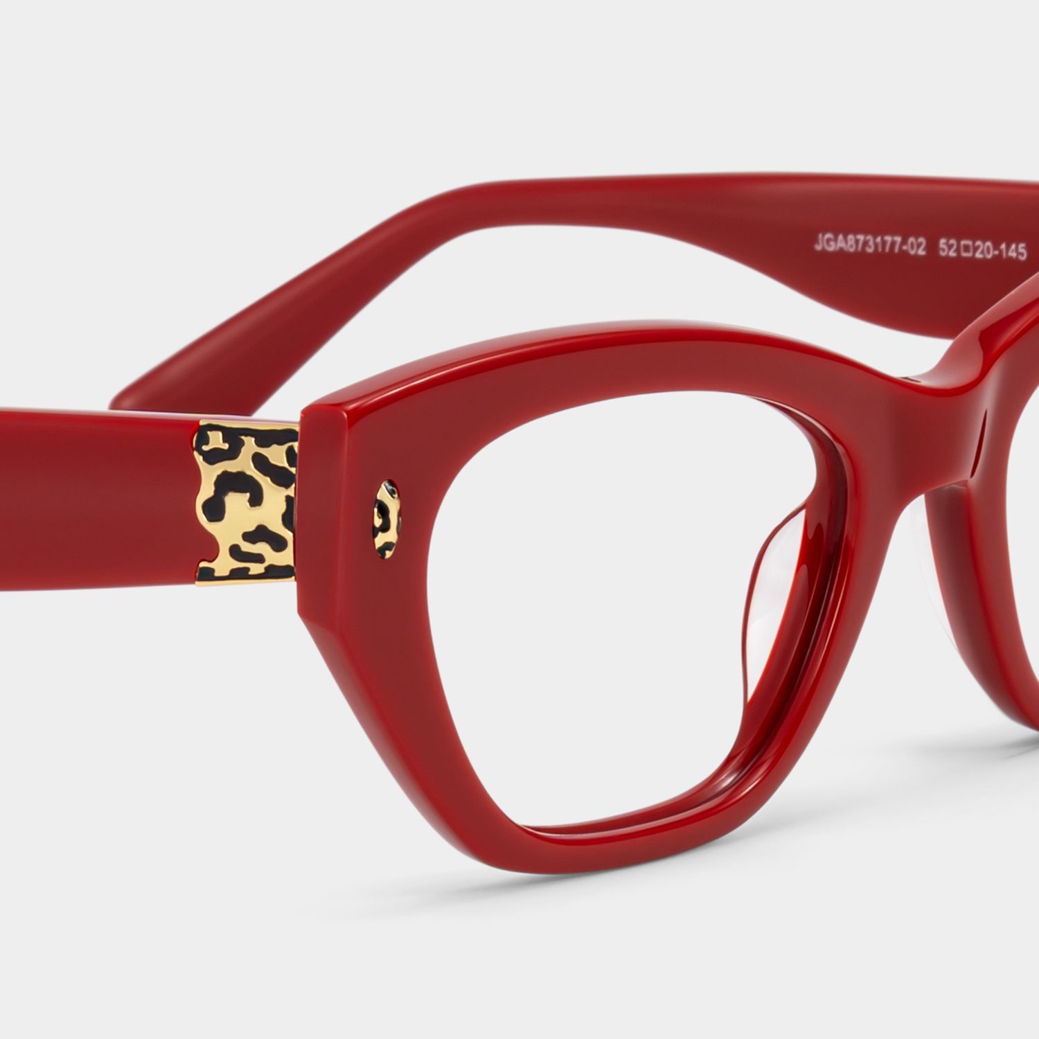 Lunettes Œil-de-Chat Rouges Dillon | ZEELOOL4