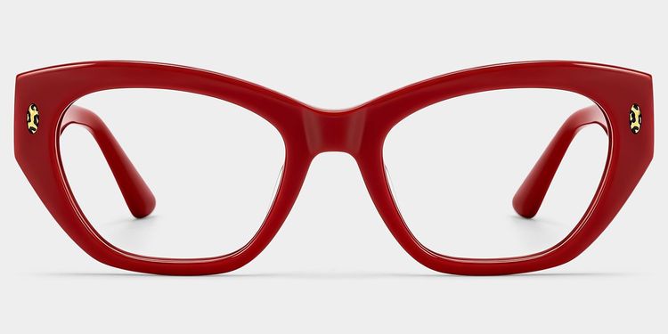 Dillon Rouge Cat-eye lunettes