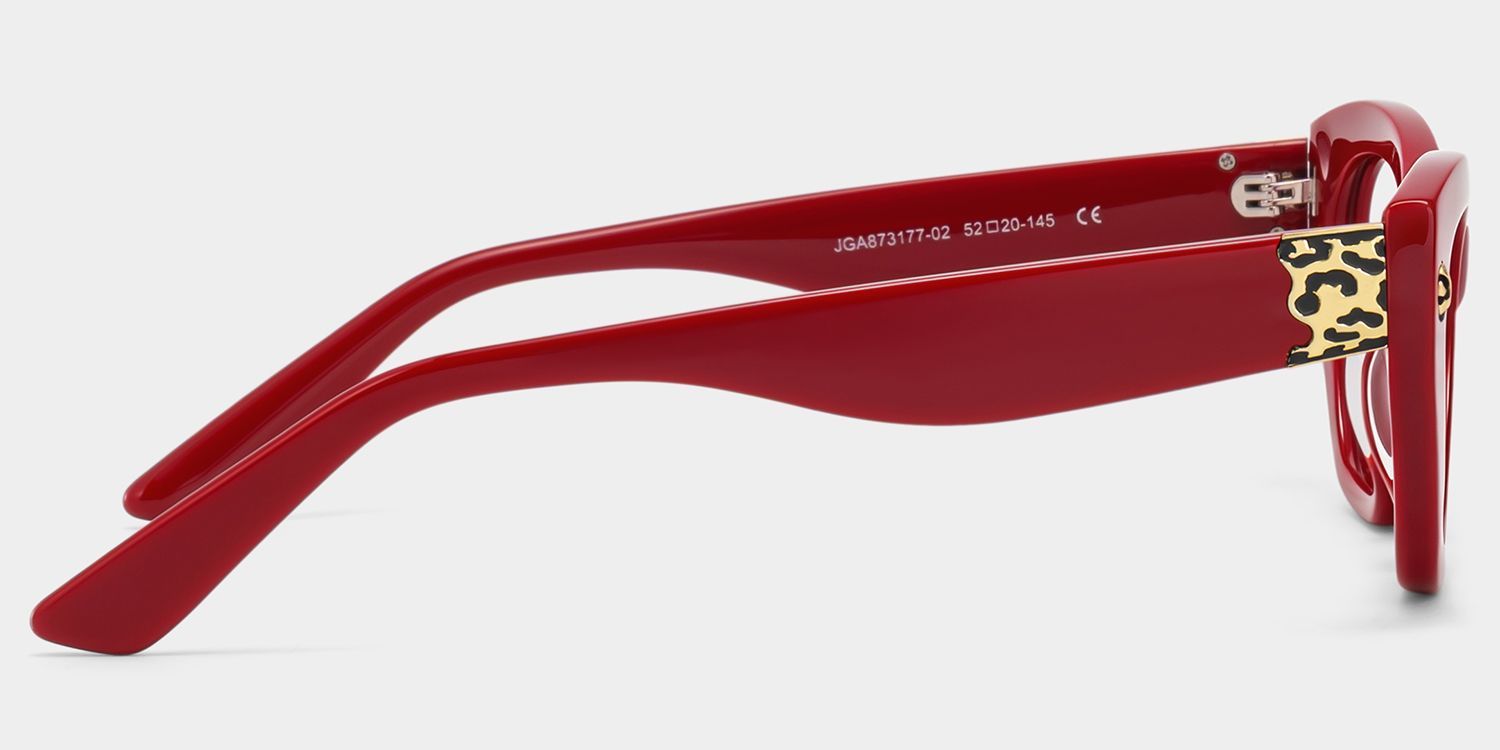 Lunettes Œil-de-Chat Rouges Dillon | ZEELOOL3