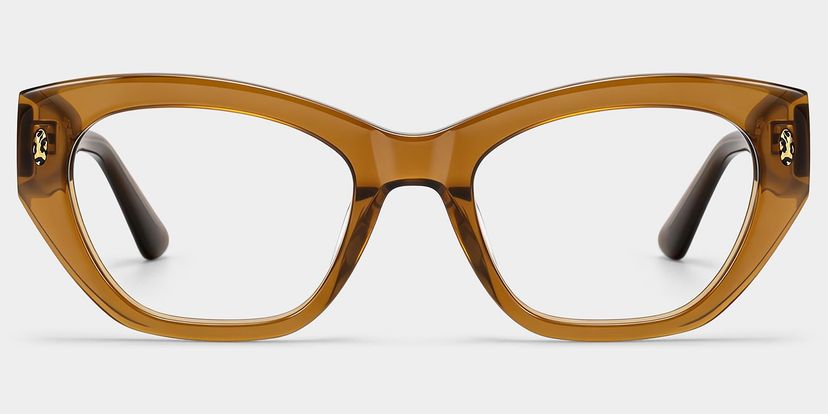 Dillon Marron Cat-eye lunettes