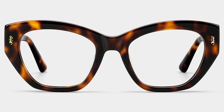 Dillon Écaille Cat-eye lunettes
