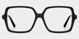 Lunettes carrées noires Elena0