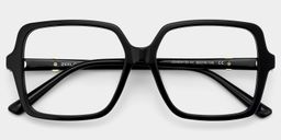 Lunettes carrées noires Elena1
