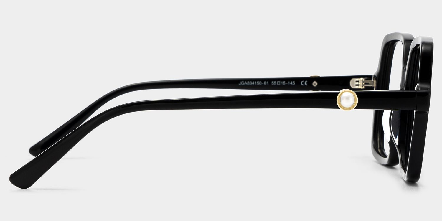 Commander les lunettes à monture carrée noires Elena en ligne | ZEELOOL3