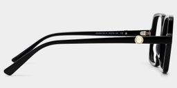 Lunettes carrées noires Elena3