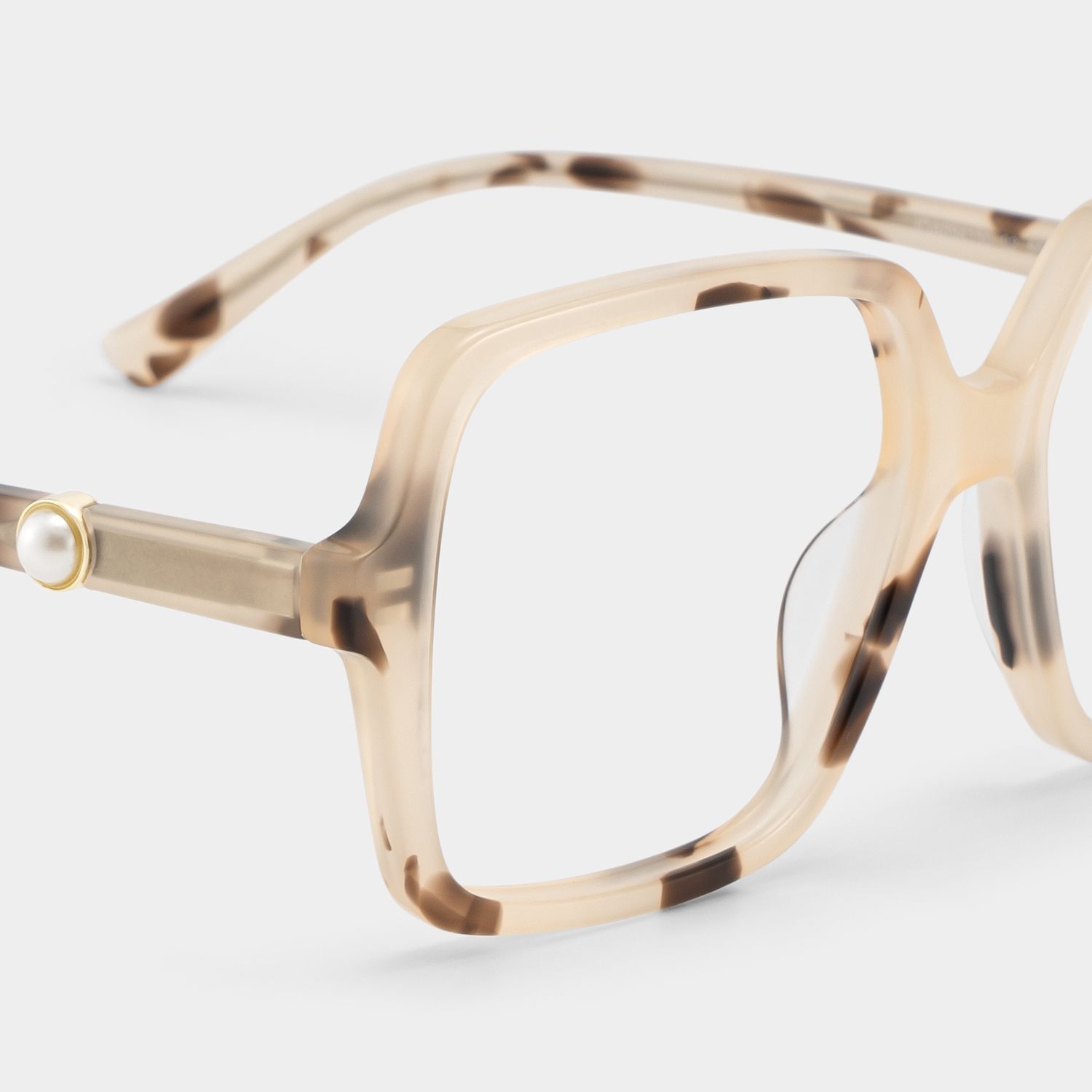 Lunettes de vue carrées écaille de tortue Elena — Style classique | ZEELOOL4