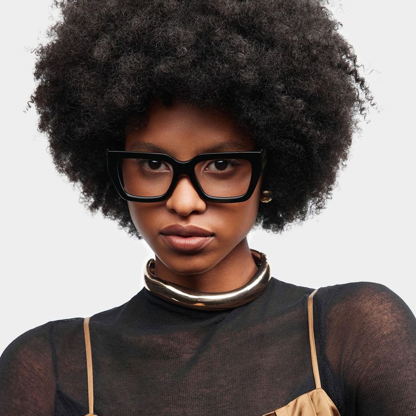 Lunettes noires carrées Maddox