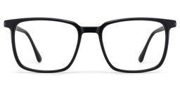 Lunettes noires rectangulaires Aidan0