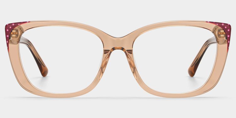 Madeline Lunettes œil-de-chat beiges