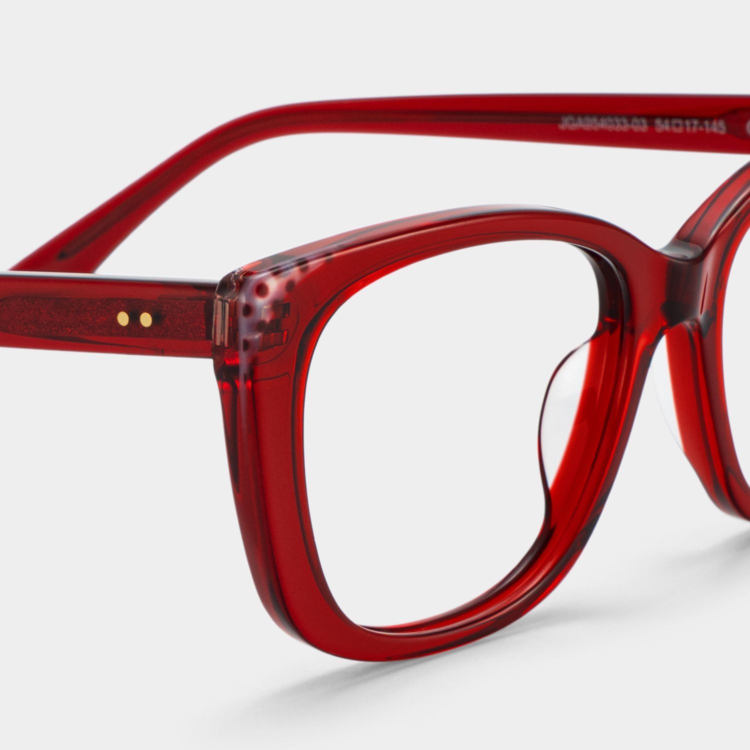 Lunettes œil-de-chat à monture rouge Madeline pour femmes | ZEELOOL5