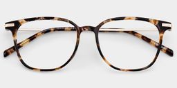 Lunettes rectangles tortue Florence1