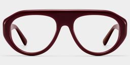 The Aviator Rouge Aviateur lunettes1