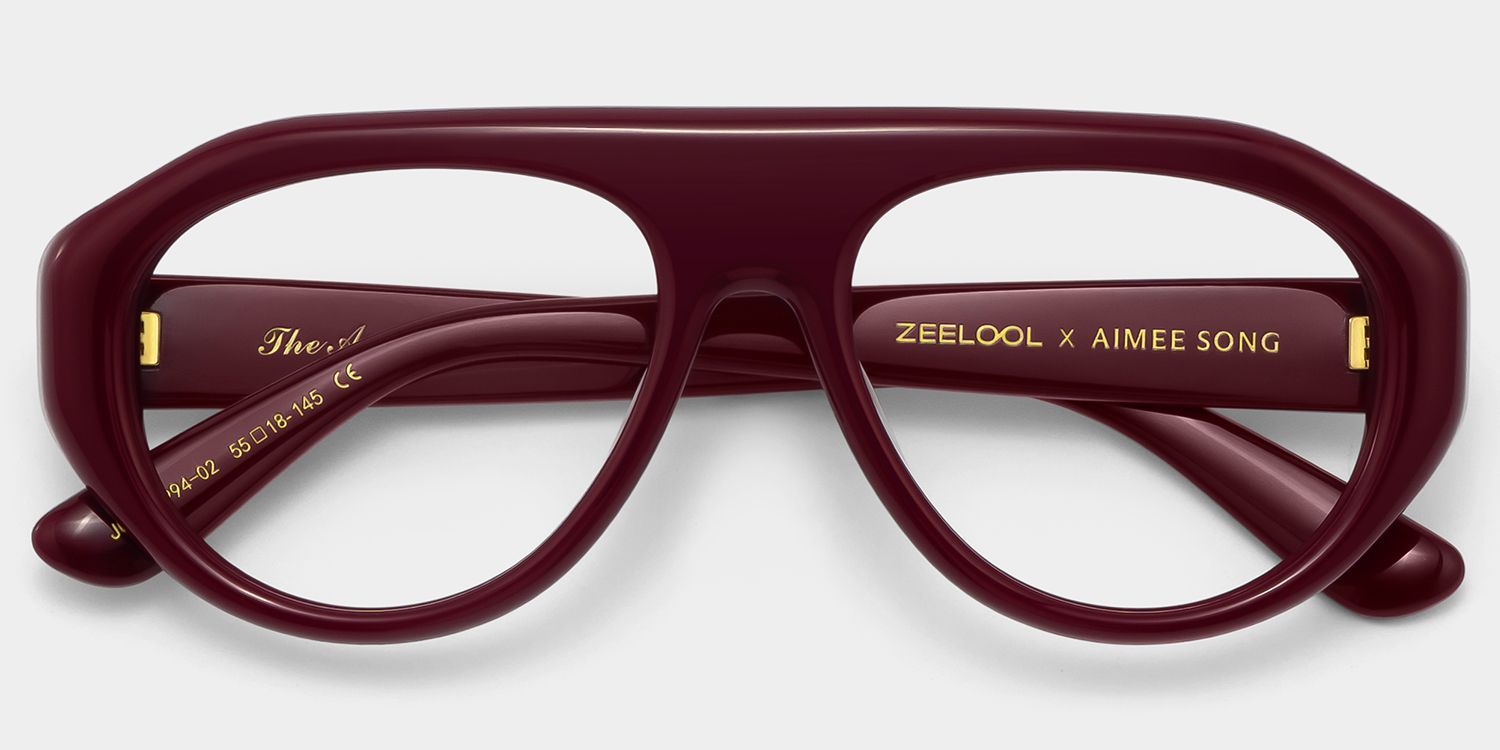 Lunettes Rouges The Aviator ZEELOOL x Aimee Song2