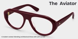 The Aviator Rouge Aviateur lunettes3