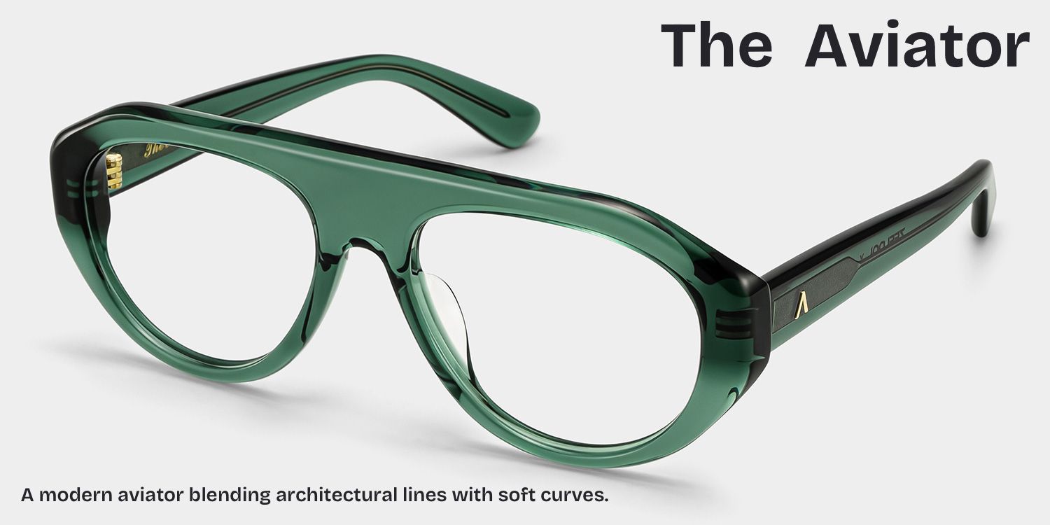 Lunettes Vertes L'Aviateur ZEELOOL x Aimee Song3