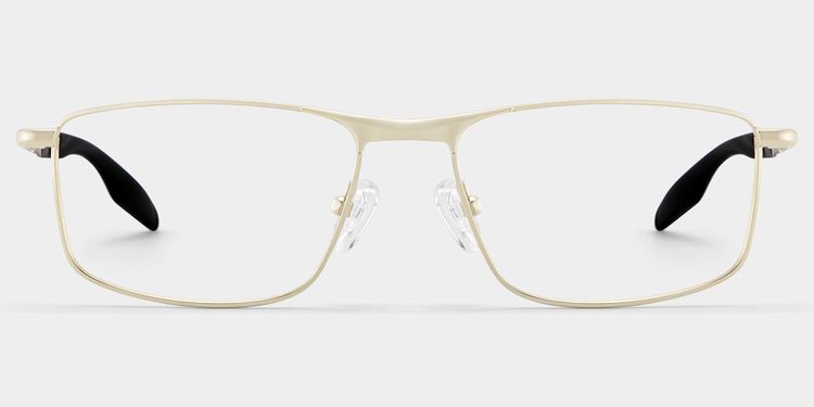 Lunettes rectangulaires Scout dorées
