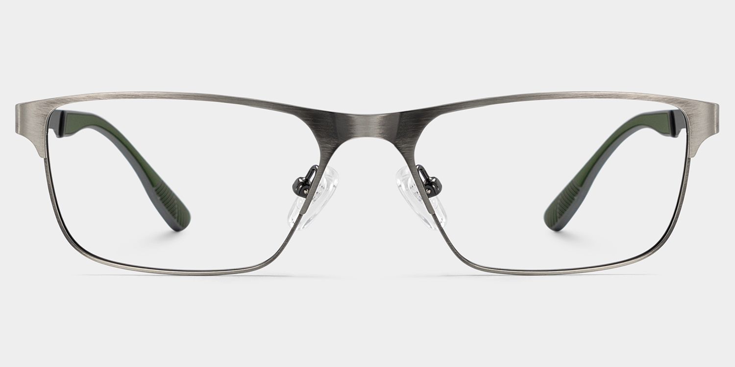 Lunettes à Monture Browline Argentée Kellen en Ligne pour Homme | ZEELOOL0