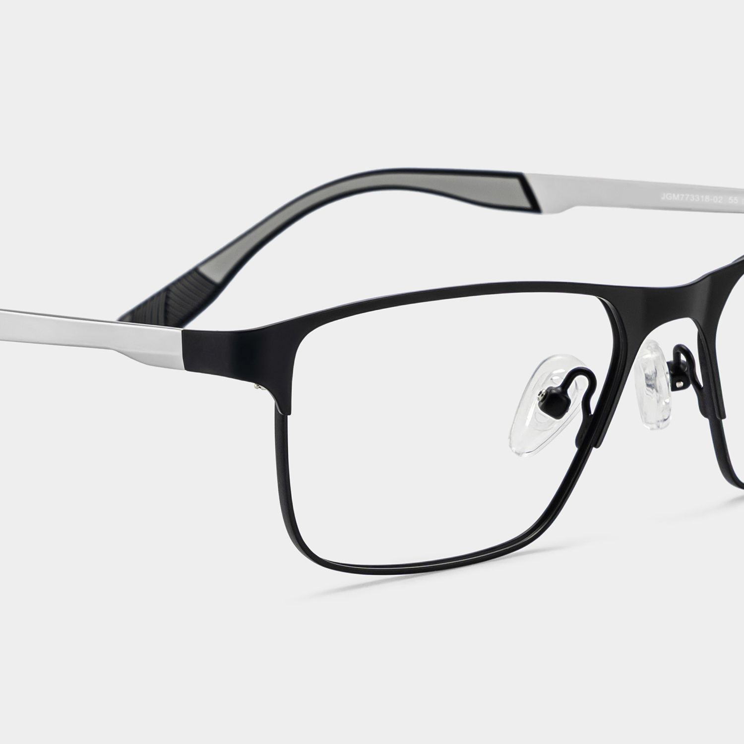 Lunettes de vue Kellen noires à monture browline | ZEELOOL5