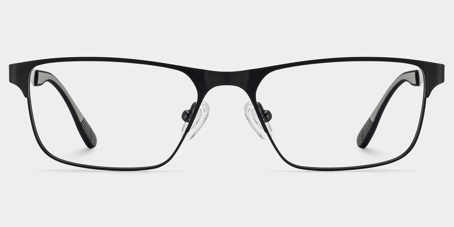 Lunettes de vue Kellen noires à monture browline | ZEELOOL0