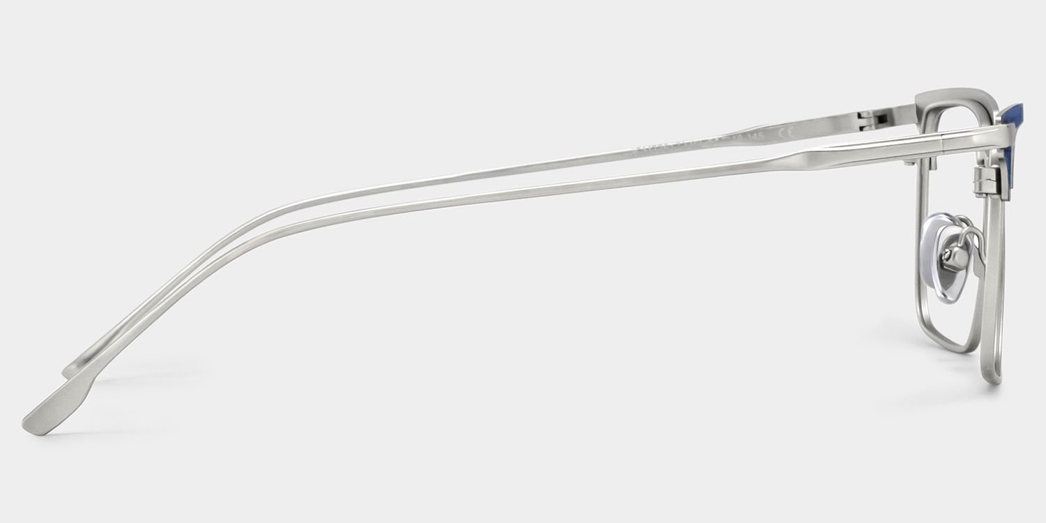 Lunettes Browline Addison Bleues de Style Classique | ZEELOOL3