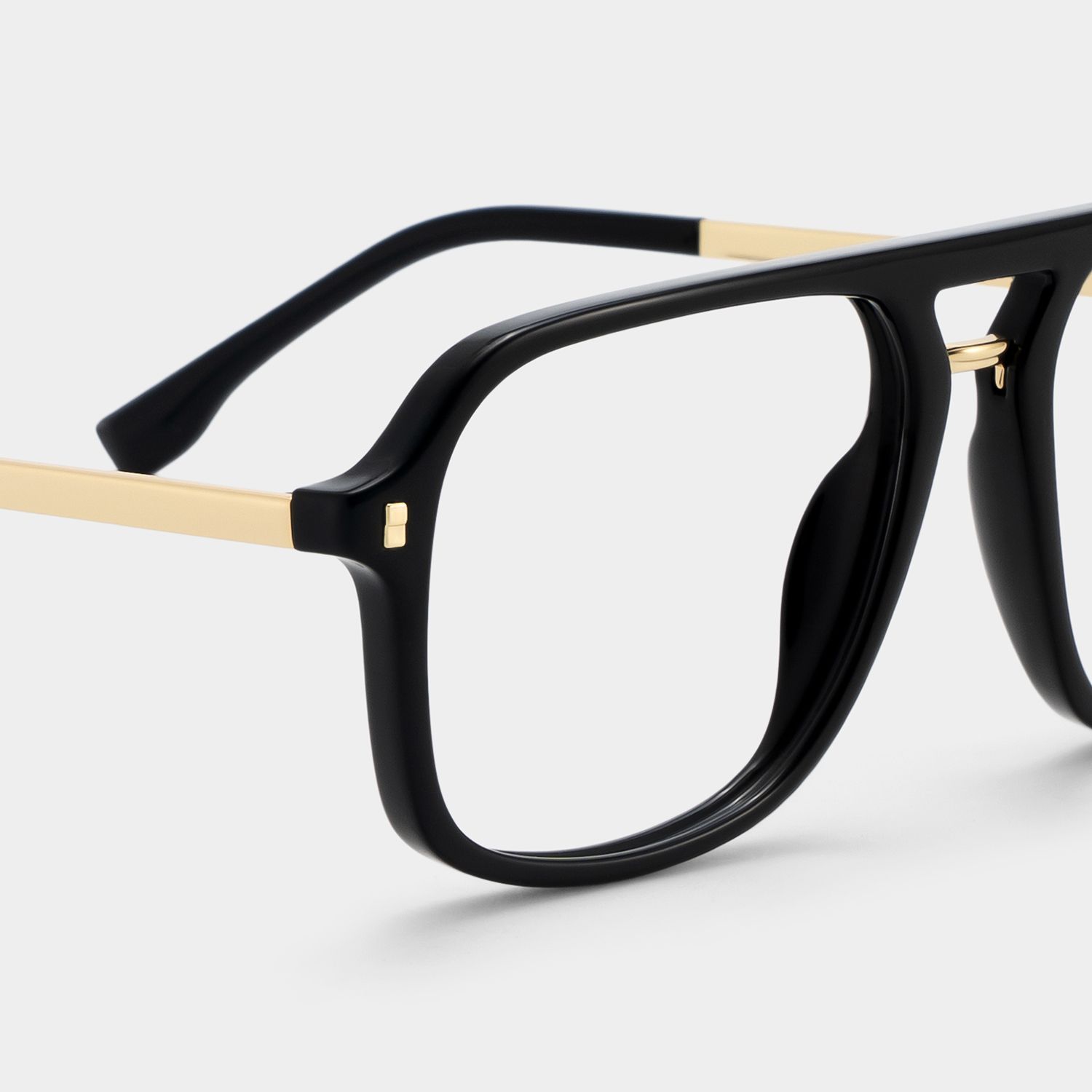 Offres sur la monture de lunettes Aviateur Noire Kilworth | ZEELOOL5