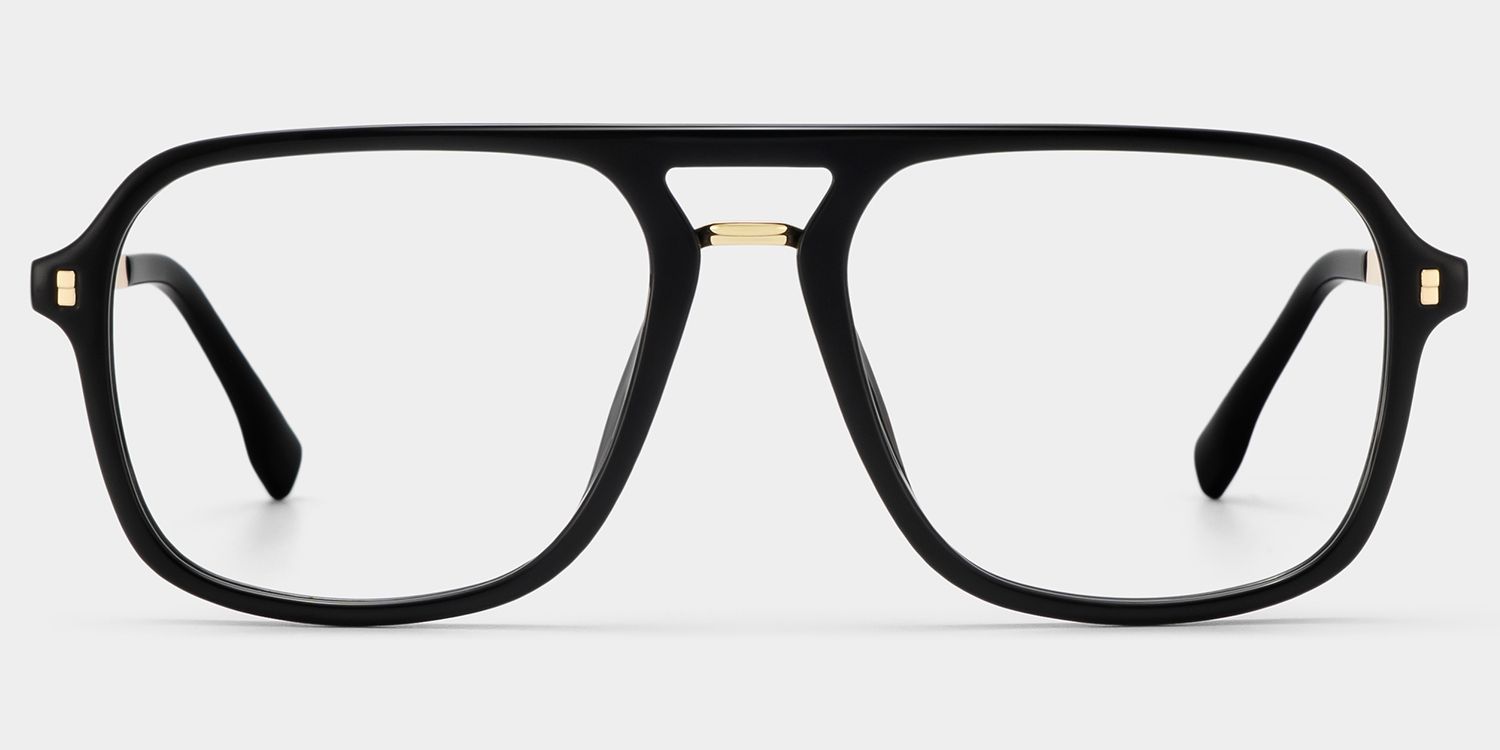 Offres sur la monture de lunettes Aviateur Noire Kilworth | ZEELOOL1