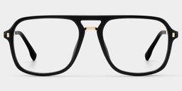 Lunettes Aviateur Noires Kilworth1