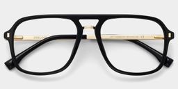 Lunettes Aviateur Noires Kilworth2