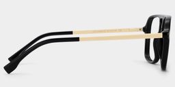 Lunettes Aviateur Noires Kilworth4