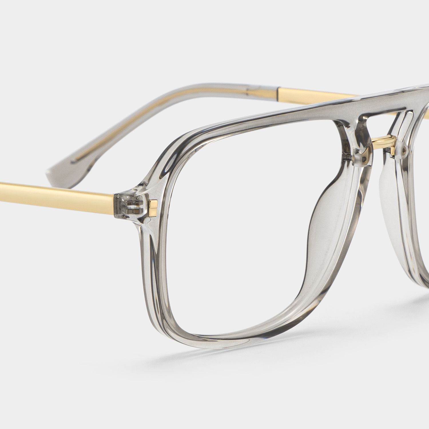 Offres sur les Lunettes Aviateur Kilworth Grises - Lunettes Zeelool5