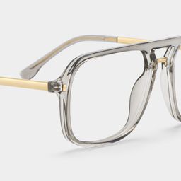 Lunettes Aviateur Kilworth Grises5