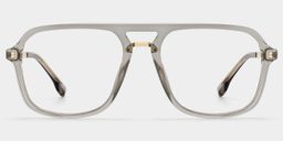 Lunettes Aviateur Kilworth Grises1