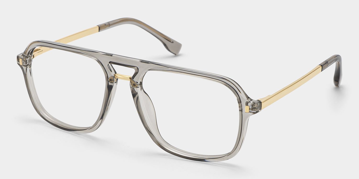 Offres sur les Lunettes Aviateur Kilworth Grises - Lunettes Zeelool3