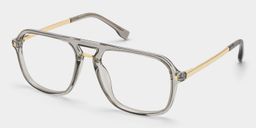 Lunettes Aviateur Kilworth Grises3