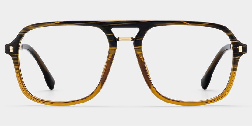 Lunettes Kilworth Aviator Marron