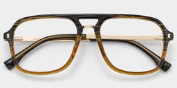 Lunettes Kilworth Aviator Marron1